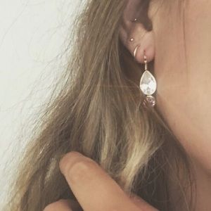 Vintage 14kt Gold Hoops